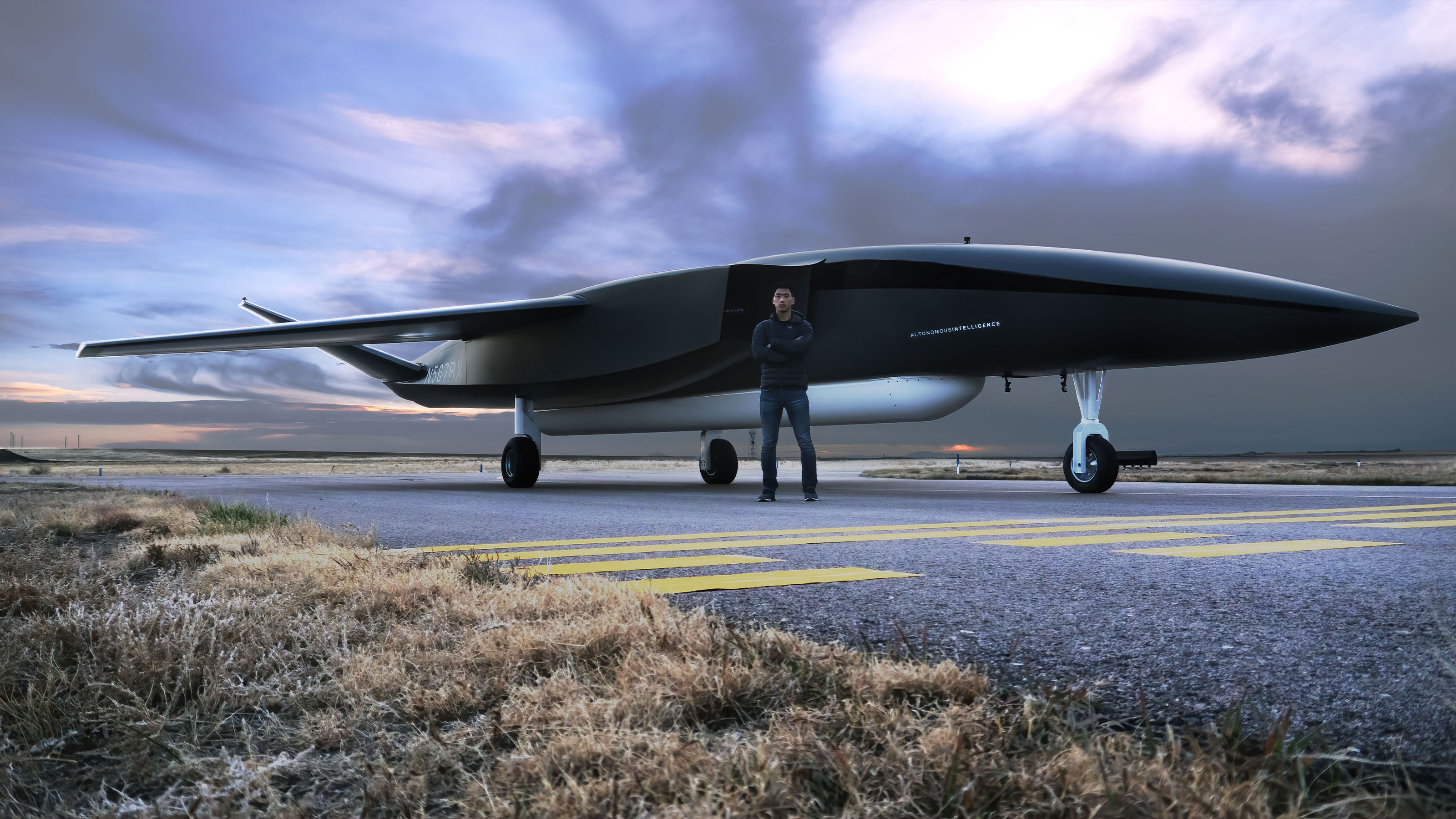 drone launches satellites