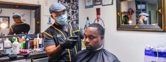 barbershops register voters