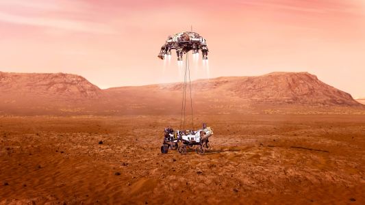 Mars landing
