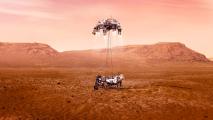 Mars landing