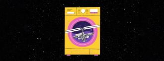 washing machine for space