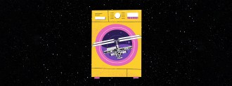 washing machine for space