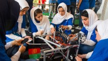 afghan girls robotics team