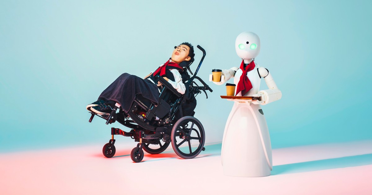 Robot café hires people with disabilities to operate robowaiters