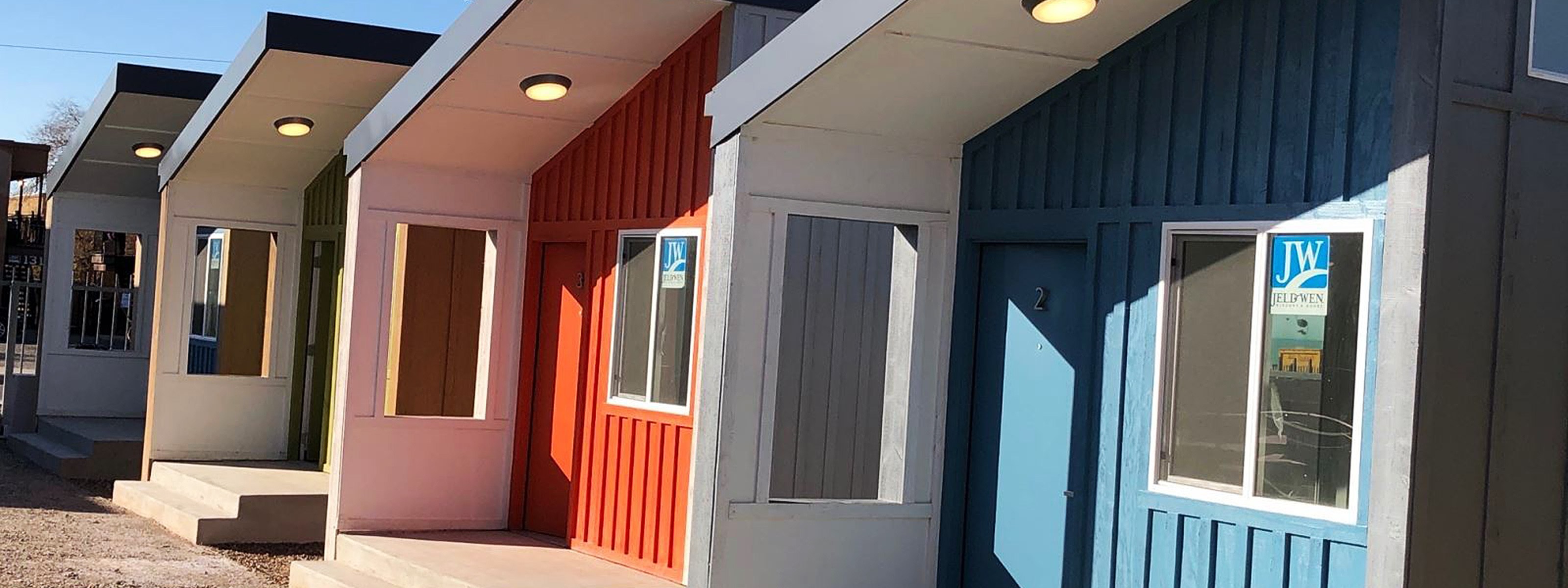 Tiny home village to help homeless people