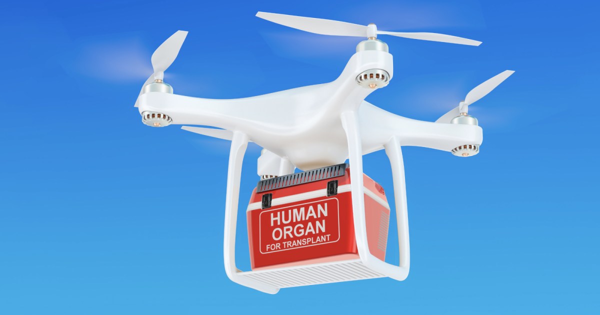 First-ever: drone delivers lungs for transplant