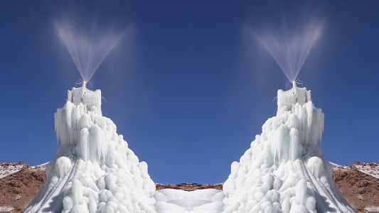 artificial glaciers