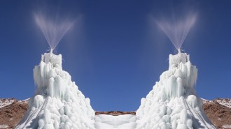 artificial glaciers