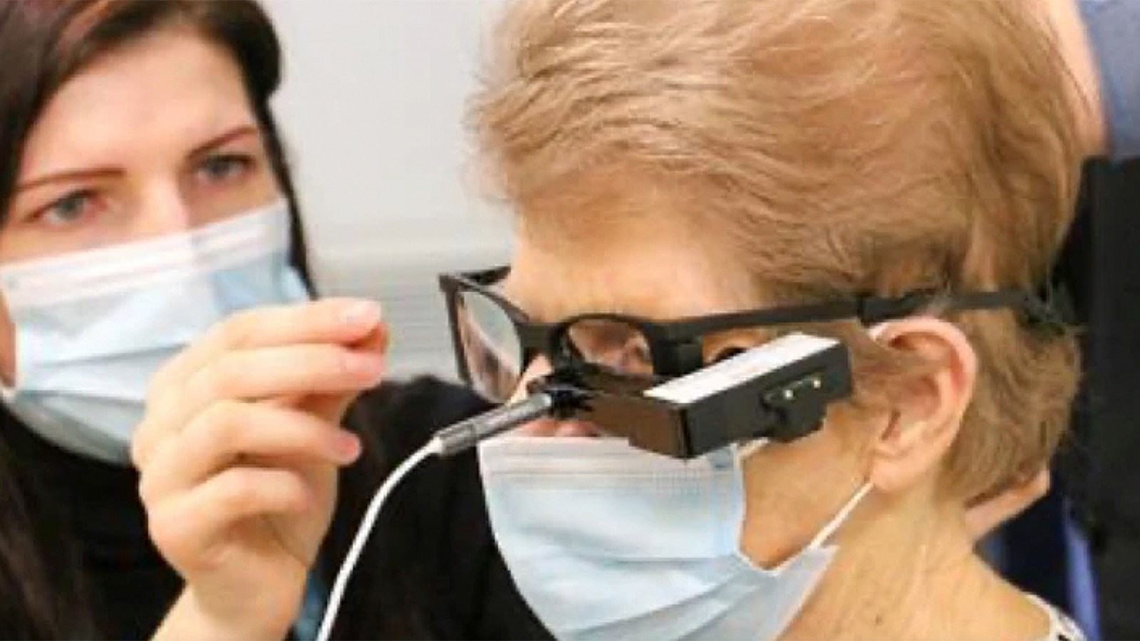 Bionic eye implants enable a blind person to see again