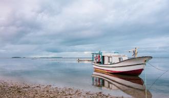 Nuku'alofa, Tonga, as the island nation has been cut off from the world due to a break in an undersea cable.