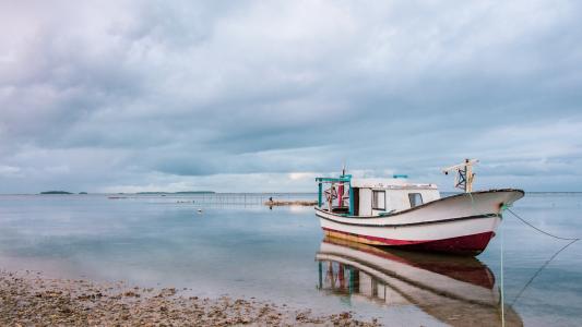 Nuku'alofa, Tonga, as the island nation has been cut off from the world due to a break in an undersea cable.