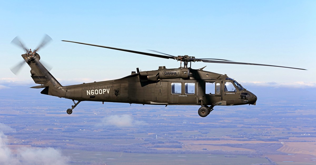 Autonomous Black Hawk Helicopter Flies Without A Crew Autonomous Black Hawk Helicopter Flies Without A Crew