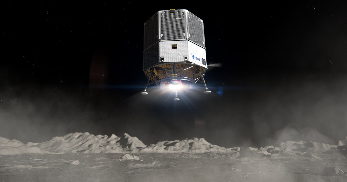 Europejska Agencja Kosmiczna planuje wyprodukować pierwszy tlen na Księżycu