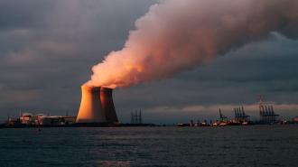 Nuclear power plant in Belgium.