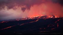 volcanic eruption