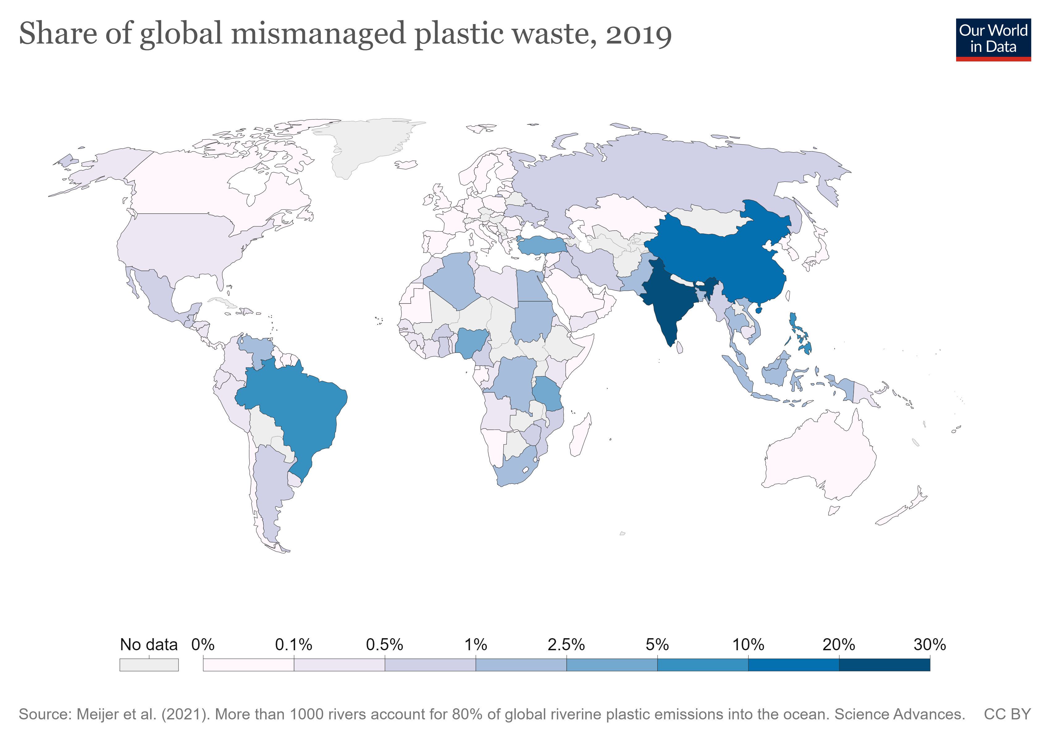 Where does the plastic in our oceans come from?