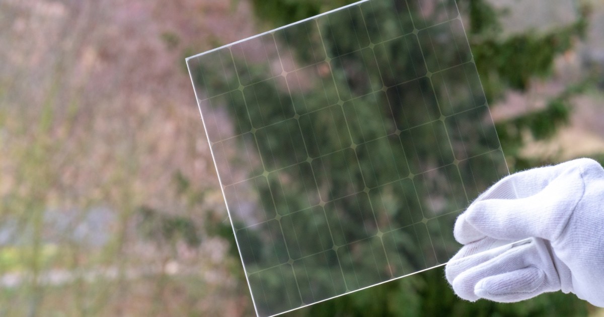 Transparent solar panels could soon turn windows into energy harvesters