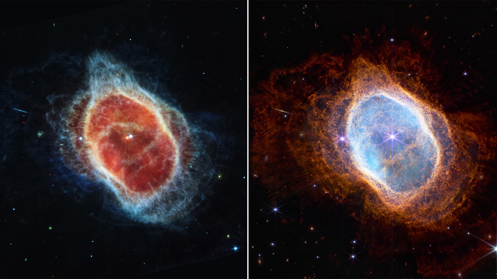 James Webb’s first science images: before-and-after