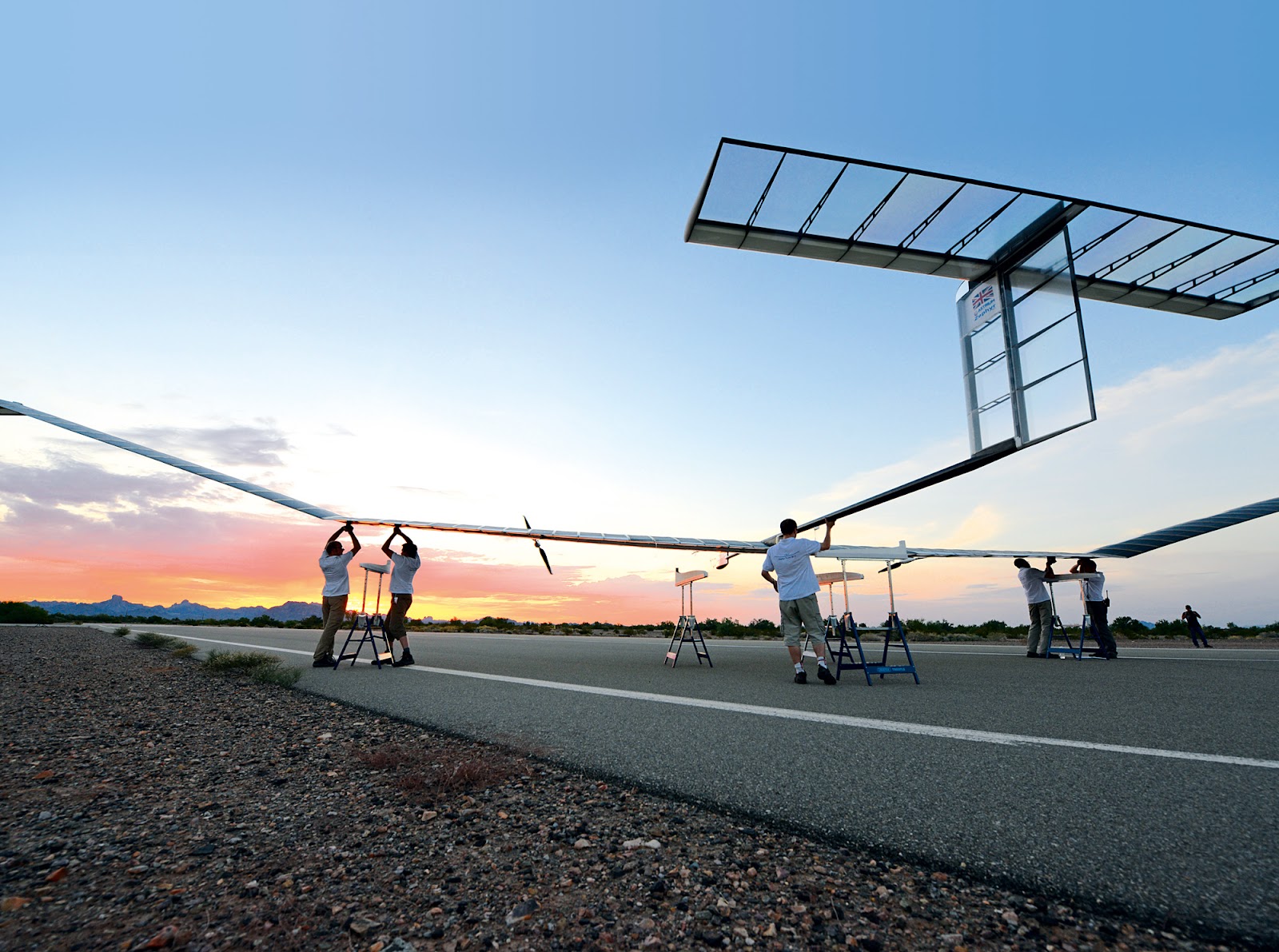 solar-powered drone