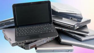 old laptop