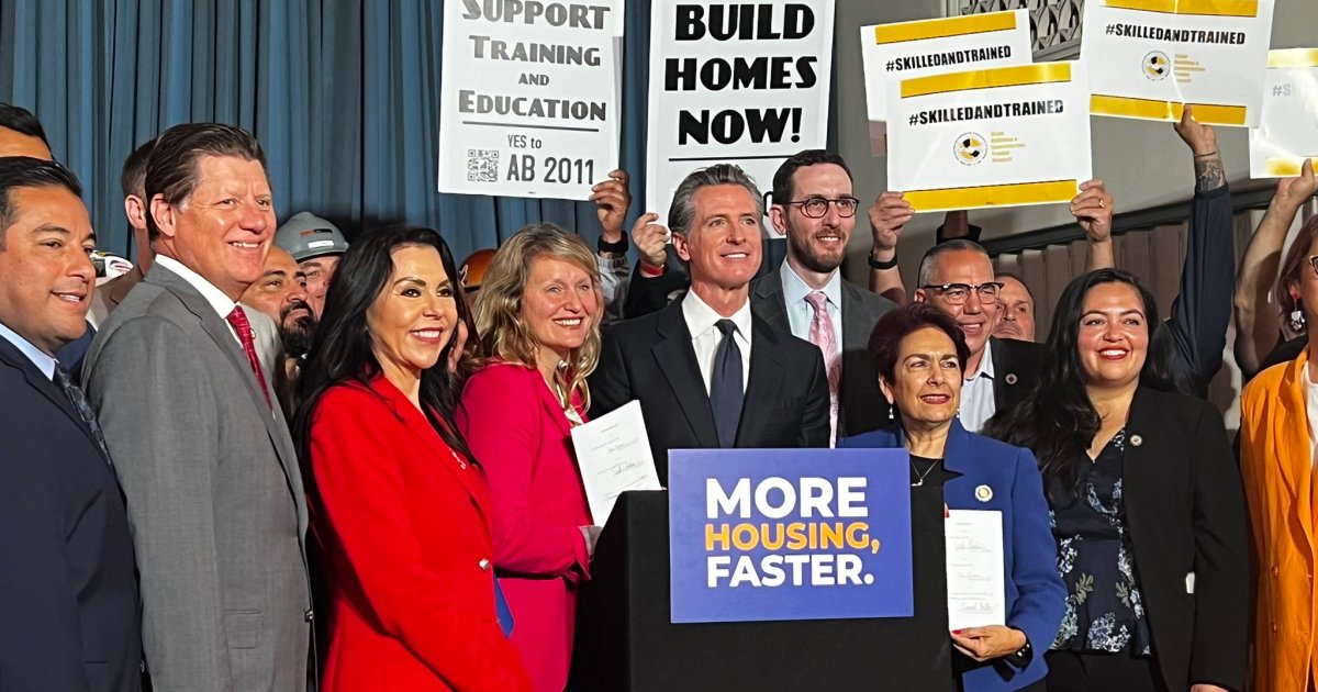 “Up to 2.4 million new apartments” legalized by bipartisan California legislation