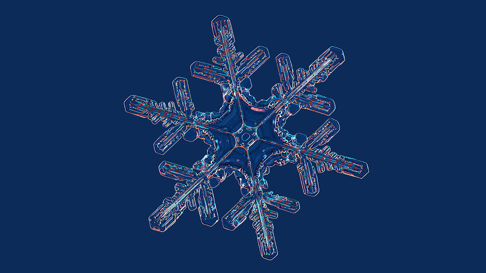 World’s highestres pictures of snowflakes combine art and tech