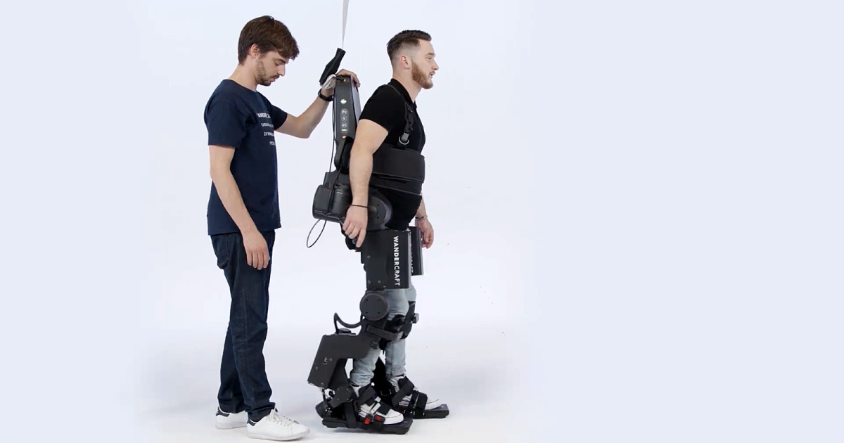 The FDA has cleared the self-balancing Atalante exoskeleton for use during stroke rehab — helping stroke survivors stay upright while relearning