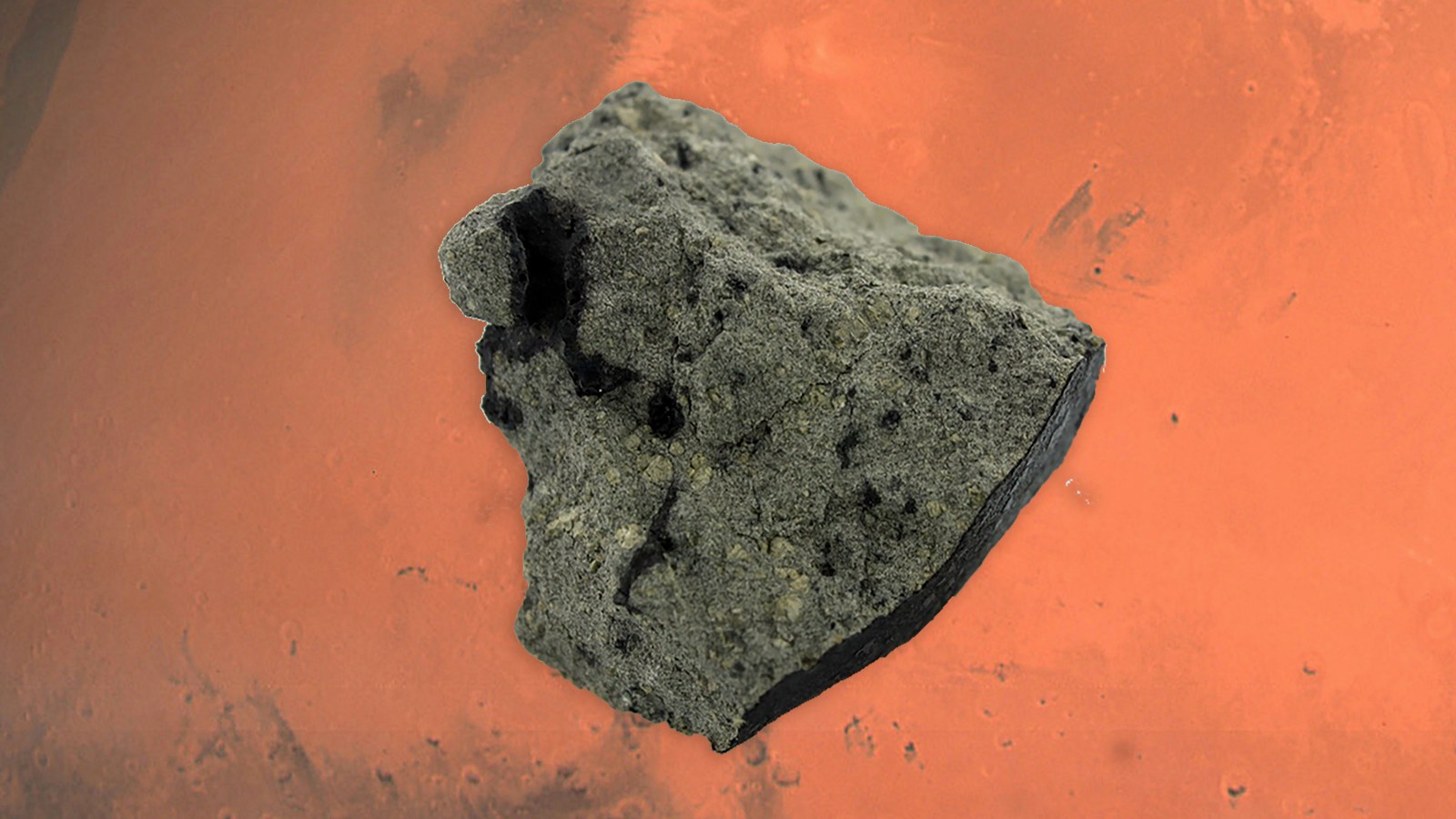 Rare Martian meteorite is full of complex carbon molecules