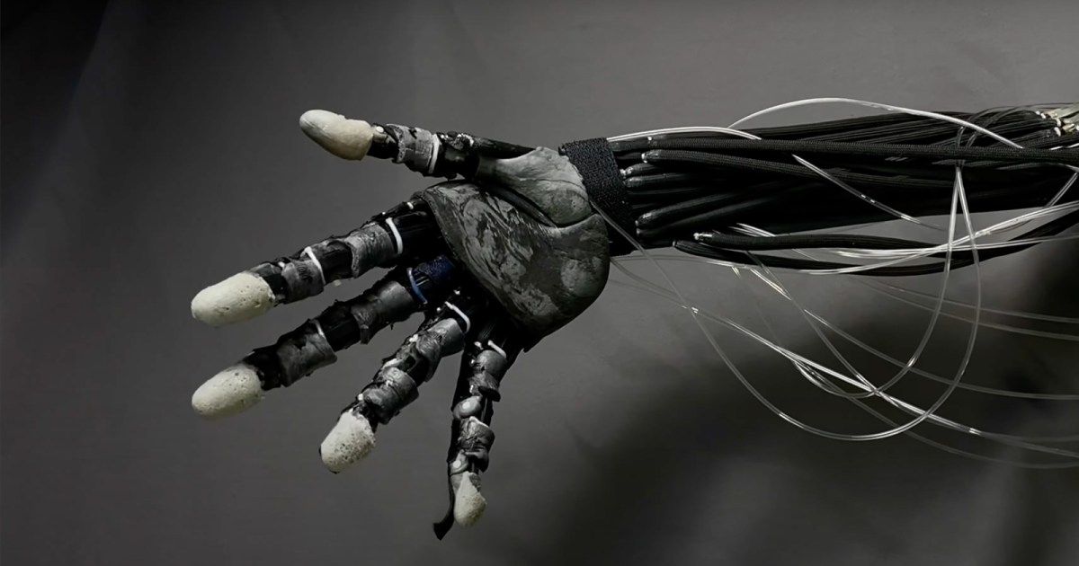 Cette main de robot incroyablement réaliste peut être fabriquée pour seulement 2 800 $