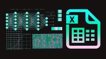 futuristic Excel collage