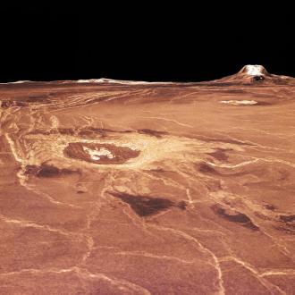 an image of the surface of Venus