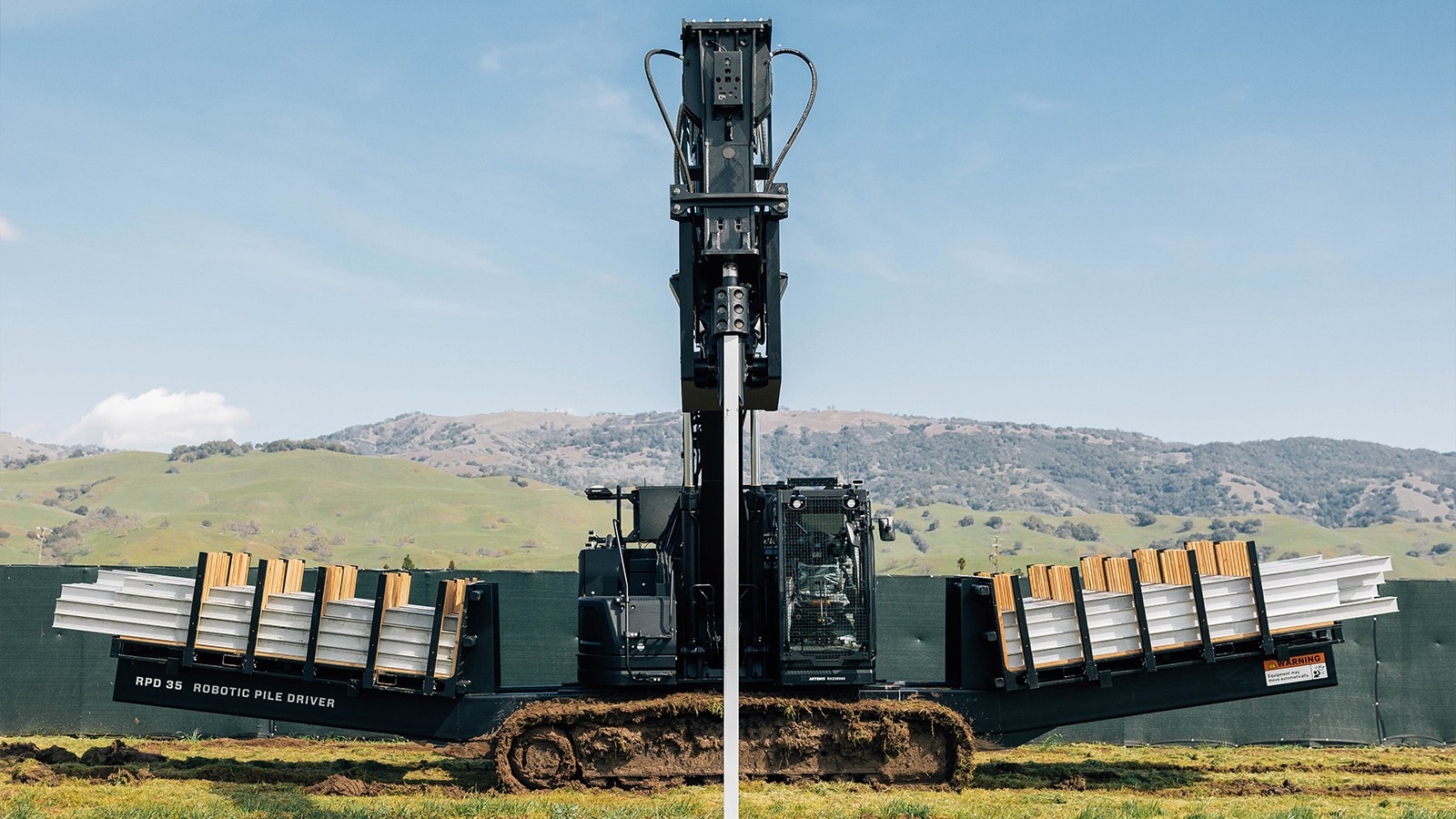 Massive construction robot is 3 to 5 times faster than a human crew