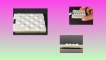 collage of liquid button prototypes