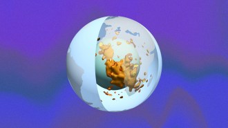 A 3D view of the blobs in Earth’s mantle