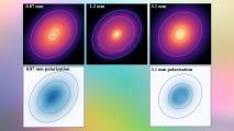 images of the star and its smooth protoplanetary disk