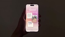 a hand holding up a phone with the Dot app on the screen