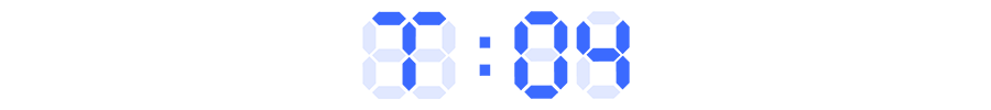 T:04 written in the style of a digital clock