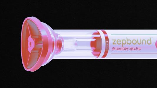 A tube with the word Zepbond on it, designed specifically for weight loss.