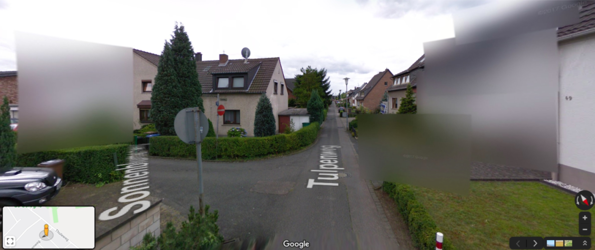 View picturesque streets in Germany through Google street view.