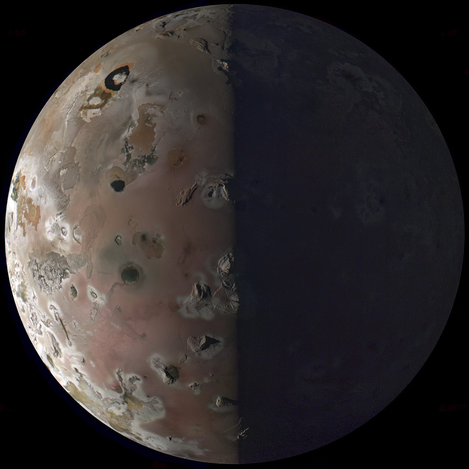 An image of Io from space.