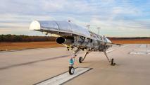 Hypersonic aircraft startup Hermeus' Quarterhorse Mk 1 on a runway