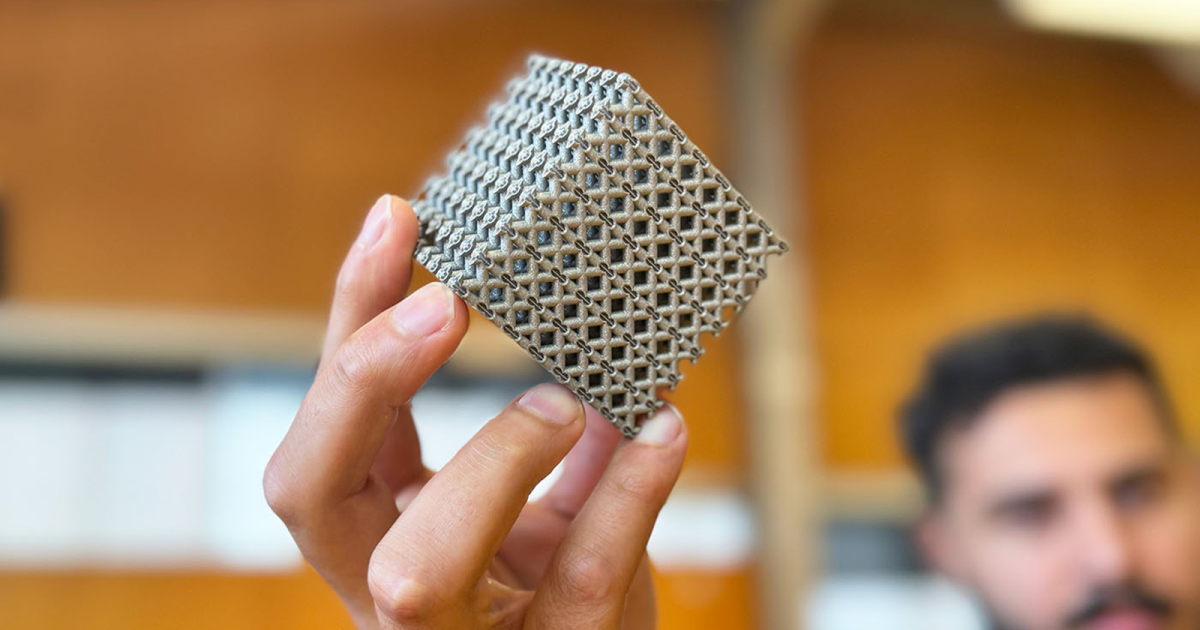 Using lasers and metal powder, Australian scientists have created a super strong, super lightweight new “metamaterial” — but they go