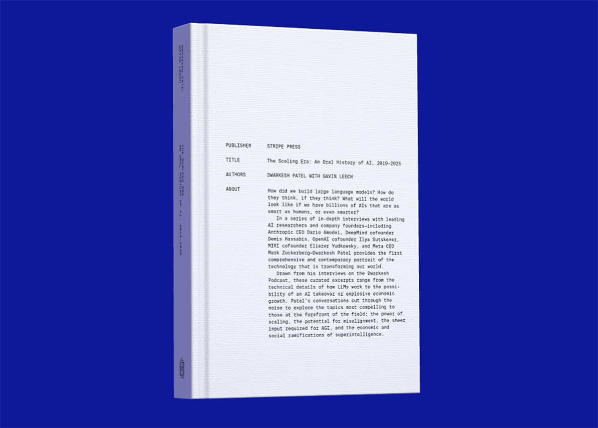 White book titled "The Scaling Era"